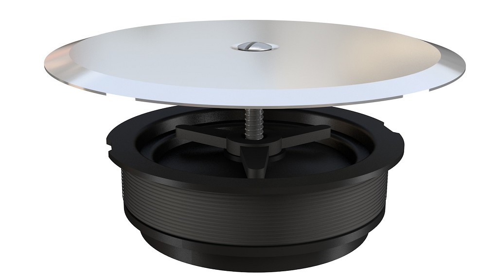 TRADITIONAL EXPANDER PLUGS Plug ø 100 mm, Steel cover ø 125 mm Bonomini S.r.l.