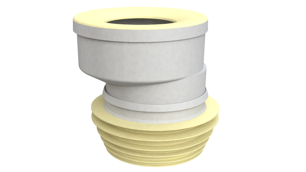 Manicotto Dritto 54 Mm Lunghezza 7,5 Cm In Silicone Blu - Foto 4